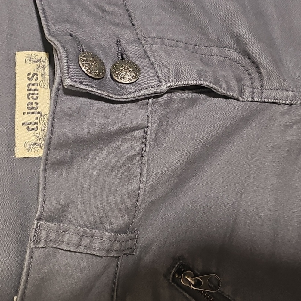 Gray Women's Jeans By Djeans Skinny Size 4 - Picture 2 of 7